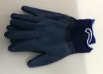 Foam Eva Latex Dipped Gloves , Latex Rubber Gloves Breathable Knitting