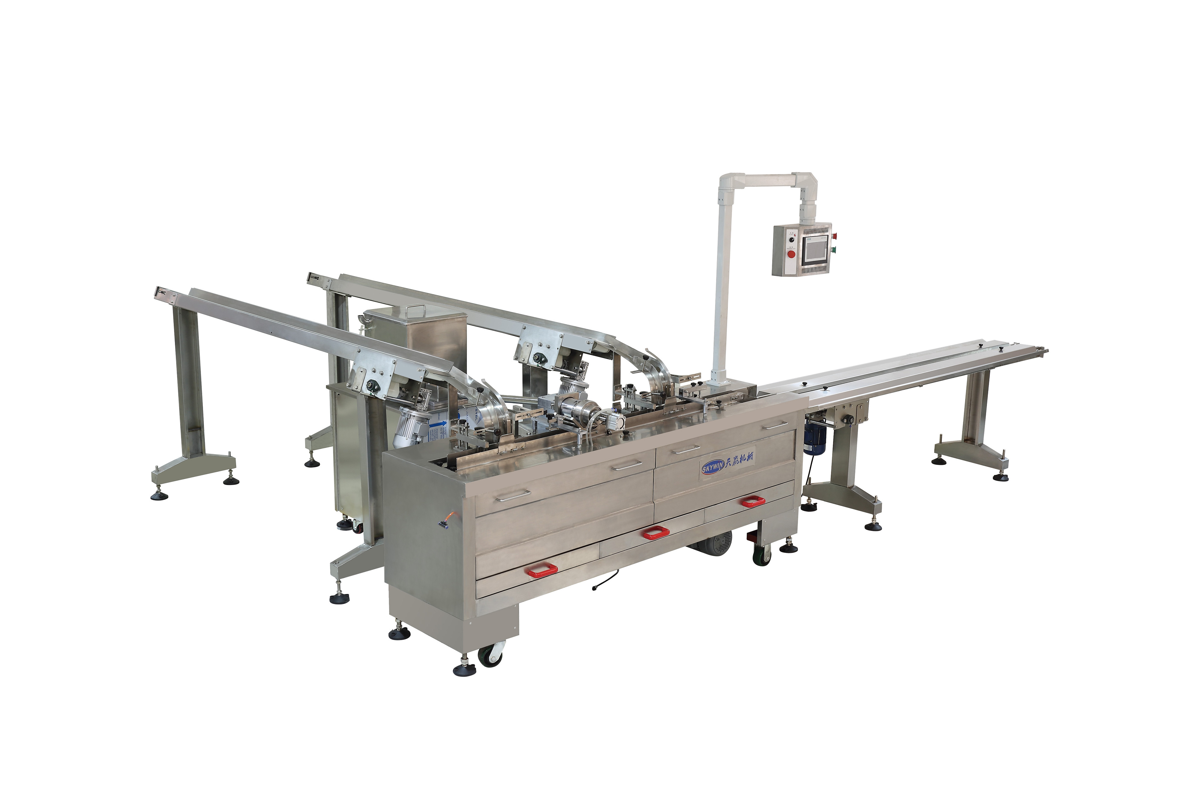 Single Row Two Rows Lemon Sandwiching Biscuit Making Equipment