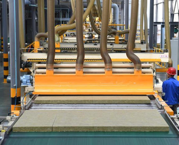 Rock Wool Production Line with Mixing Forming and Water Cutting Processes for Mineral Wool Board Manufacturing