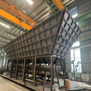 Low Maintenance Steel Structure for Customized Industrial Applications Aggregate