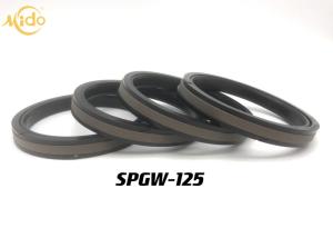 China SPGW 125 Double Acting Piston Seal , Excavator High Pressure Piston Seals factory