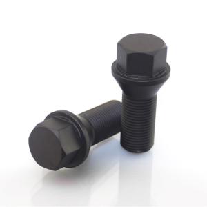 China Black Titanium Wheel Bolts 10.9 For BMW F Chassis G Chassis &amp; Mini Titanium Lug Bolt factory