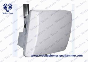 China GSM CDMA 3G Waterproof Outdoor Signal Jammer GPS 40W With Built In Battery factory
