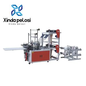 Computerized Garbage Bag On Roll Making Machine With Hot Sealing And Cold
