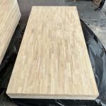 Moistureproof Rubber Wood Finger Joint Board Sturdy Lightweight