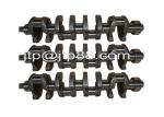 Excavator Crankshaft For Engine Komatsu S6D105 Forged Steel Crankshaft 6136-31