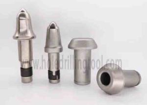 China Bullet Teeth coal mining teeth Round shank holer for rock drilling Rotary drill picks factory