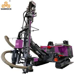 China Crawler DTH Drilling Rig Hydraulic Borehole Drilling Machine Mining Drilling Equipment factory