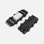 Outdoor Waterproof Fiber Optic Splice Closure 96C 120C 144C 4 Inlet 4 Outlet