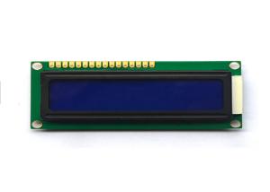 China Negative LCM LCD Display 2 X 16 Resolution 1602 STN Monochrome With 16 Pins factory