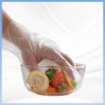 Transparent PE Disposable Food Prep Gloves For Cooking OEM