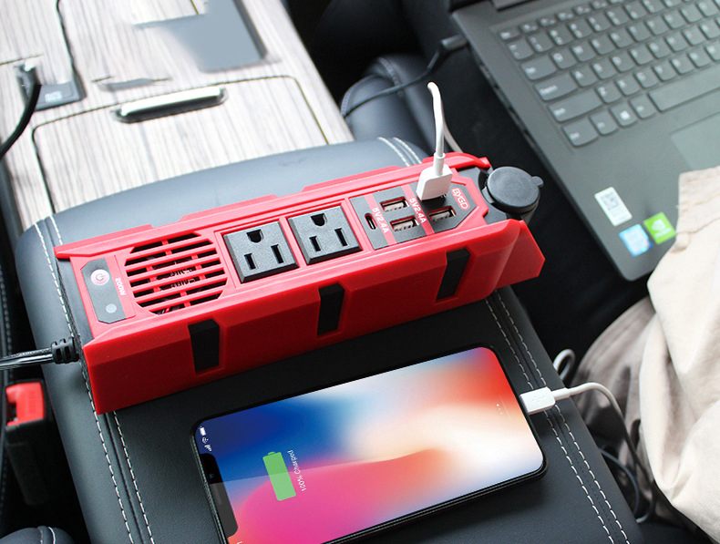 Smart Car Inverter 200W Power Inversor With Usb 200W Car Power Inverter Charger Car Power Inverter Adapter