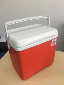 China Convenient 13.8L Insulated Cool Box Virgin PP EPS Foam 48 hours Temperature Keeping on sale