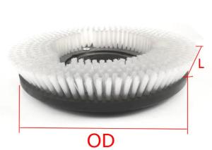 China Replacement Scrubbing Disc Poly Brush for Floor Carpet Scrubber Cleaning Machine factory