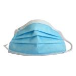Melt Blown Fabric 95% Earloop Face Disposable Face Mask For Germ Protection