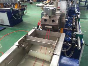 China PE PP Twin Screw Compounding Extruder , Plastic Recycling Extruder Machine factory