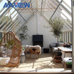 China Customized Glass Garden Greenhouse White Sunroom For Residential factory