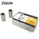 ZIQUN Brass Fittings, push fit Coupling quick connector Straight connector push