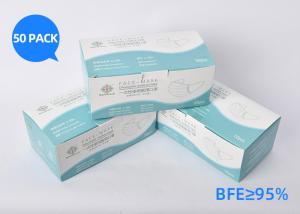 China Skin Friendly Hypoallergenic Disposable Face Mask With ISO CE Certification factory