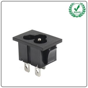 China LANZMFG IEC60320 C6 Electric Kettle Socket 3p Mickey Mouse Socket on sale