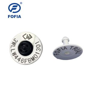 China RFID Cattle Ear Tags For Livestock Management - Durable Plastic, UV-Resistant, Customizable Colors factory