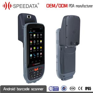 China Android PDA Handheld Device Fingerprint Scanner Computer Bluetooth GPRS 3G factory