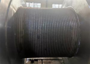 China Tower Crane Lbs Grooved Winch Drum 1500mm Large Diameter Cable Steel Material factory
