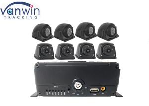 China 8CH HDD SSD SD Cardvehicle dvr with GPS 4G WIFI Alarm factory