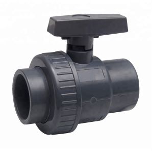 Socket or Threaded Connection Form White Popular Pn10 Standard Plastic Single