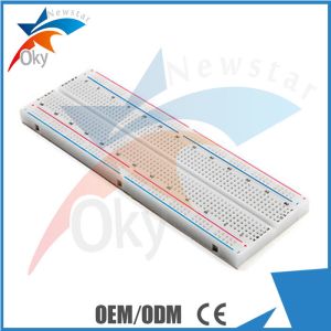 China ABS 20 - 29 AWG Arduino Breadboard Kit , 830 Points Solderless PCB Breadboard factory