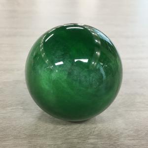 China Folk Art Cloudy Crystal Ball , Resin Custom Marble Ball factory