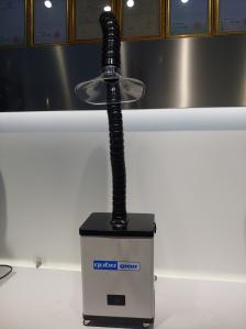 China Adjustable Arm 17m/s Mobile Fume Extraction Unit Small Footprint factory