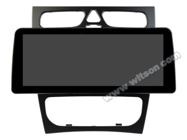 12.3" Smart Ultra Wide Screen For Mercedes C Class W209 CLK W203 2003-2005 Car