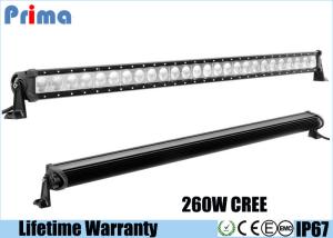 China Emark Ce RoHs Led Work Light Bar 51&quot; 260W Single Row CREE Waterproof Durable Housing factory