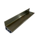 White Aluminium Board Aluminium Track Wire Structure for 110kgs Endurance and