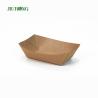 Buy cheap Corrugated Disposable Paper Lunch Boxes Biodegradable Custom LOGO printing ODM from wholesalers