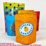 Sustainable Aluminum Foil Bag Candy Biscuit Nut Food Bag Packaging Sealed Zipper