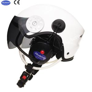 China En 966 Standard Powered Paragliding Helmet Noise Cancel Paramotor Helmet Color Red Black White Blue Paramotor factory