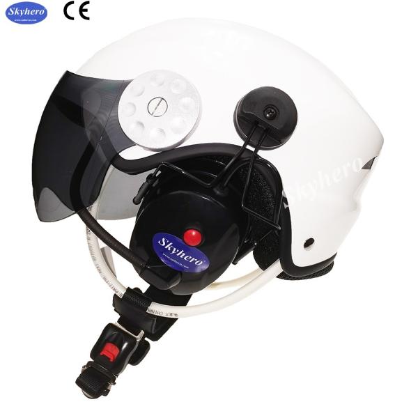 En 966 Standard Powered Paragliding Helmet Noise Cancel Paramotor Helmet Color