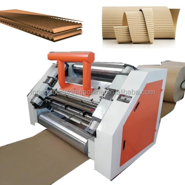 Item Packing Machineline Micro Corrugator Single Facer Machine for Corrugated