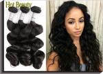 Brazilian Straight Hair Weave Bundles / 100% Virgin Human Hair Extensions Non