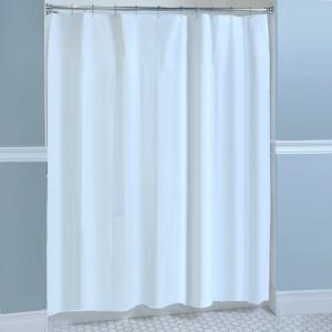 China PEVA Shower Curtain Recyclable Solid Color For Guest House / Hotel factory