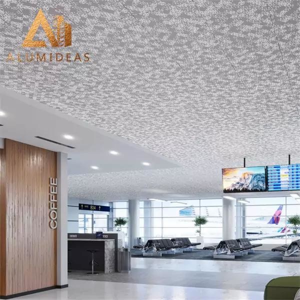 China Aluminum Modern Perforated Metal Drop Ceiling Panels factory