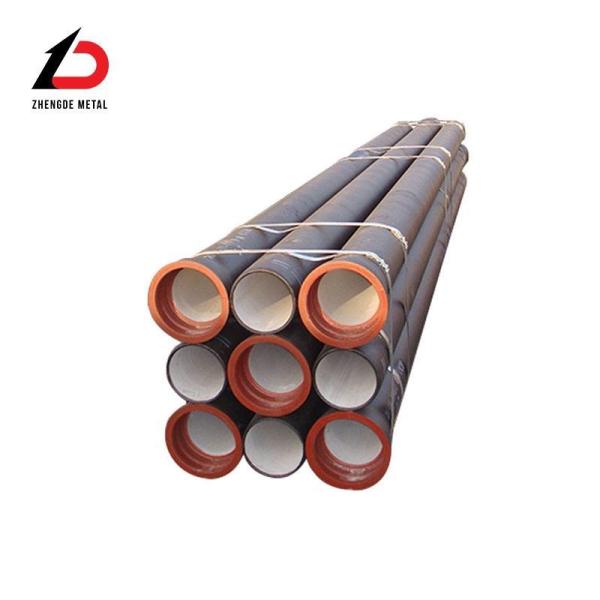 ISO2531 K9 Push on Joint Zinc Coated Ductile Iron Pipes Round Ductile Pipe 6