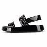 Buy cheap Anti Slippery Womens Platform Sandals Mirror Electrically Embroidered Lattice from wholesalers