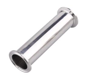China 6&quot; Length Sanitary Spool Tube with Clamp Ends Stainless Steel 304 Seamless Round Tubing factory