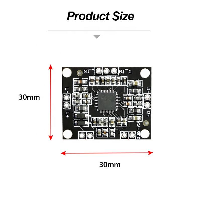 PAM8610 Digital Audio Power Module 2x15W Stereo Class D Amplifier for Active Speaker
