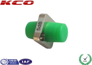 China FC APC Single Mode Fiber Optic Attenuator Bulkhead Type High Precision factory