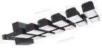 Rechargeable LED Outside Flood Lights MeanWell Driver For Large Soccer Field