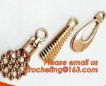 No.5 Golden Brass Sliver Zipper, Stainless Steel Zipper, Custom Cheap Garment